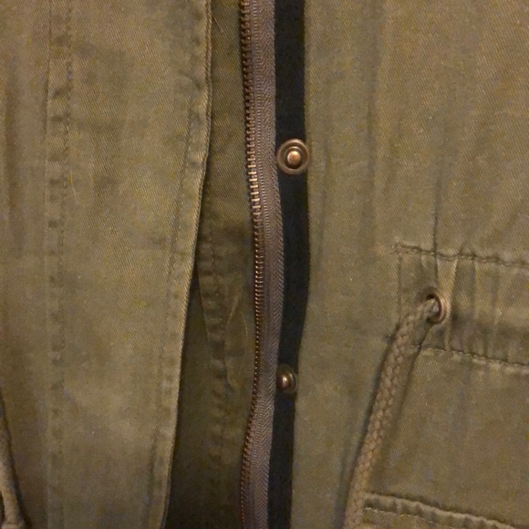 Decree Army Green Jeweled Vest - Picture 4 of 4